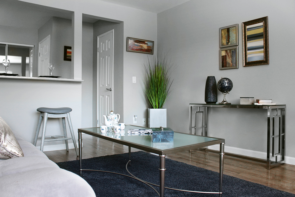 This image displays interior photo of Ambassador Inn Apartments