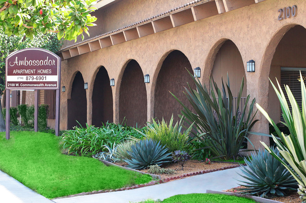 This image is the visual representation of Exteriors 23 in Ambassador Inn Apartments.